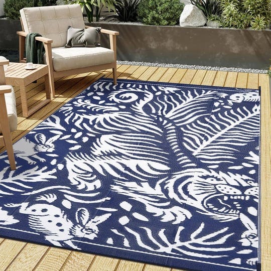 hugear-reversible-plastic-mats-58-outdoor-carpetindoor-outdoor-area-rug-bluewhite-patio-decor-rugswa-1