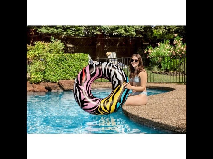 poolmaster-39-inch-swimming-pool-float-inner-tube-zebra-1