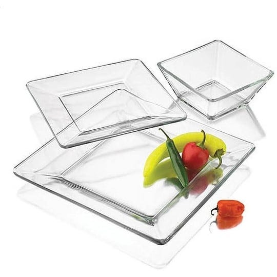 mainstays-12-piece-square-glass-dinnerware-set-1