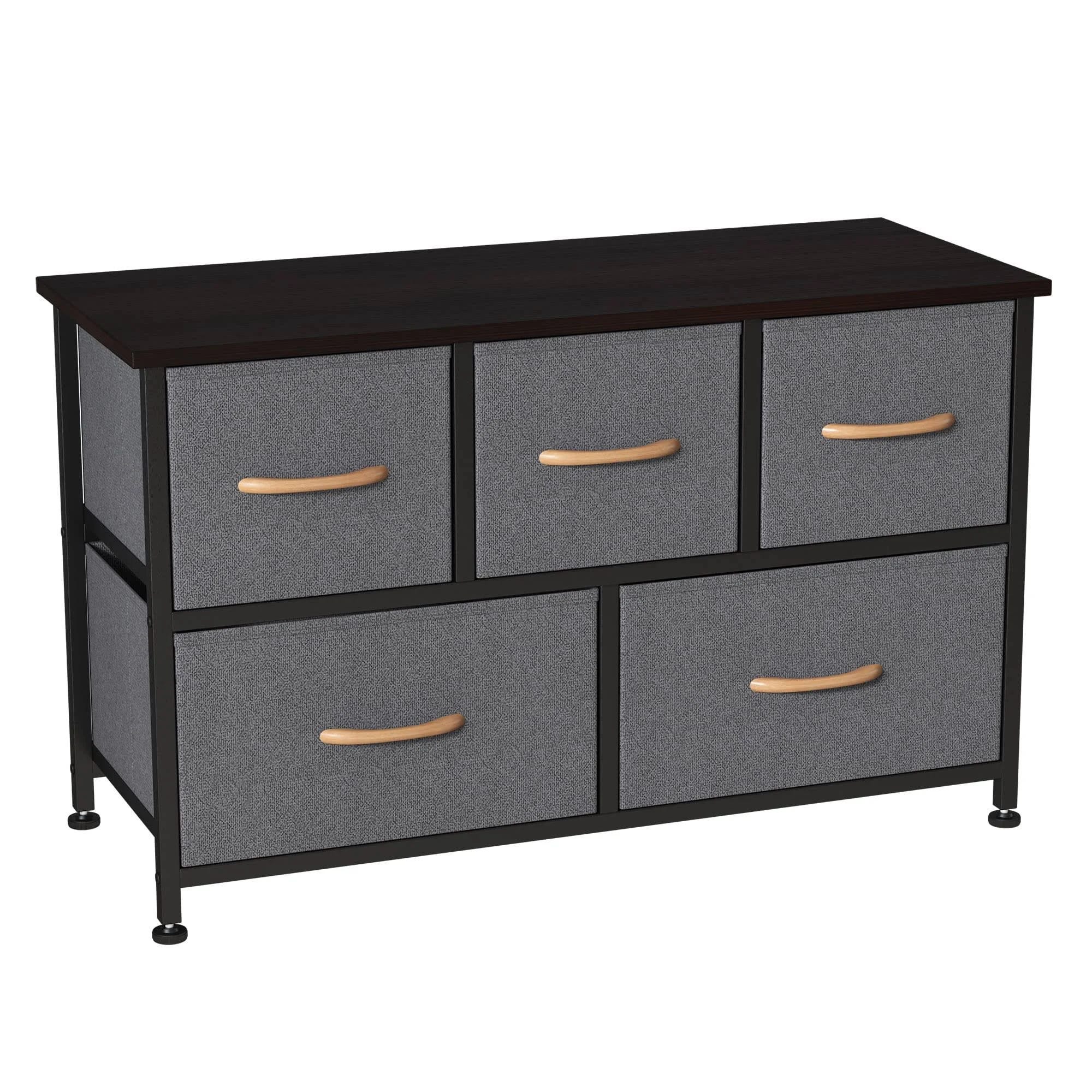Spacious Fabric Dresser for Bedroom and Office Storage | Image