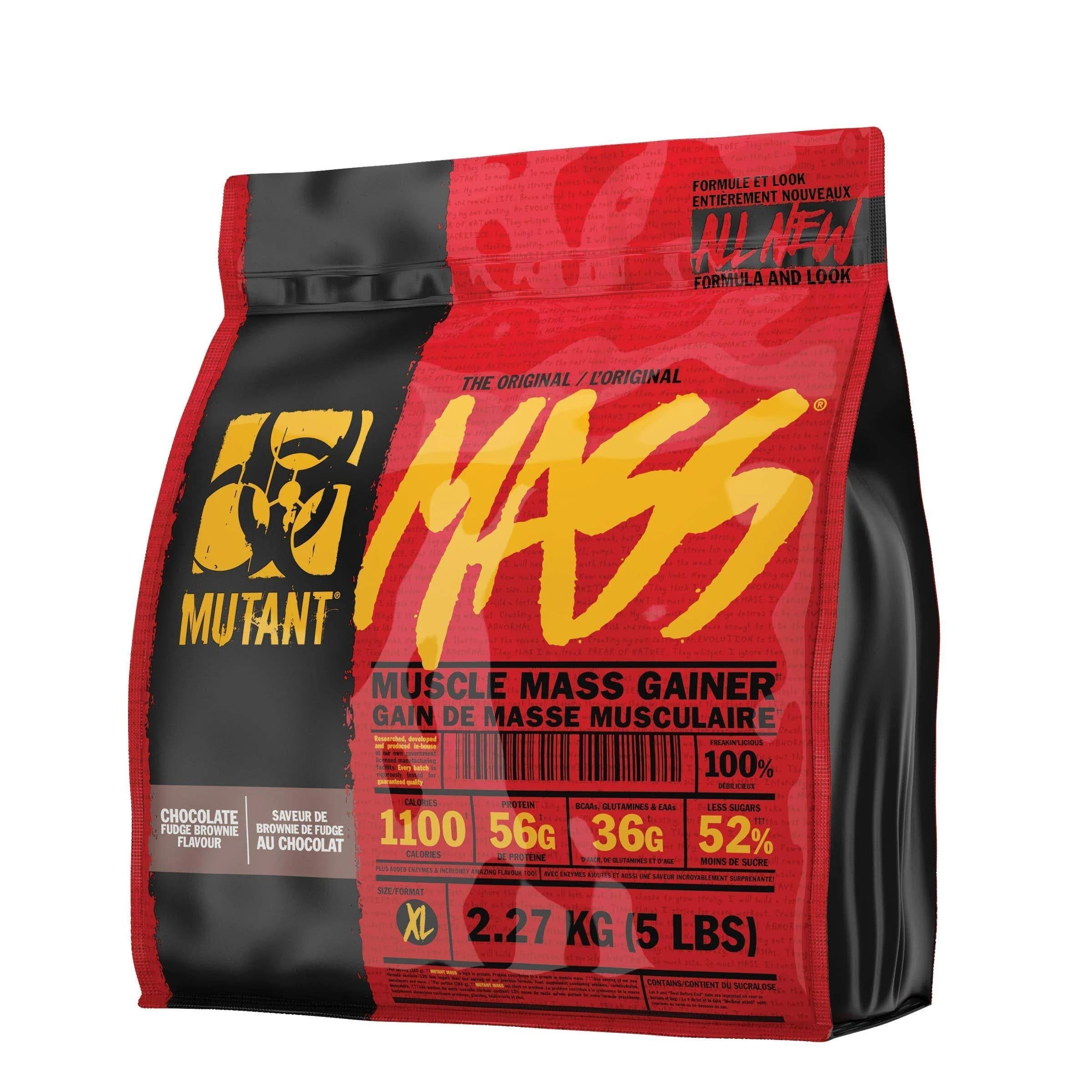 Mutant Mass Chocolate Fudge Ultimate Weight Gainer Shake | Image