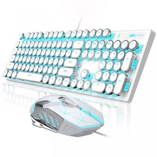 retro-typewriter-keyboard-and-mouse-combo-cute-white-keyboard-with-li-1