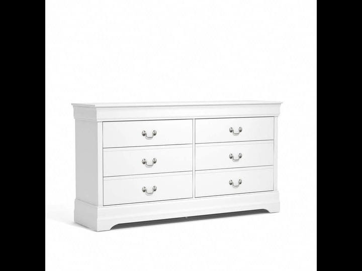 louis-philippe-6-drawer-58-74-dresser-white-1