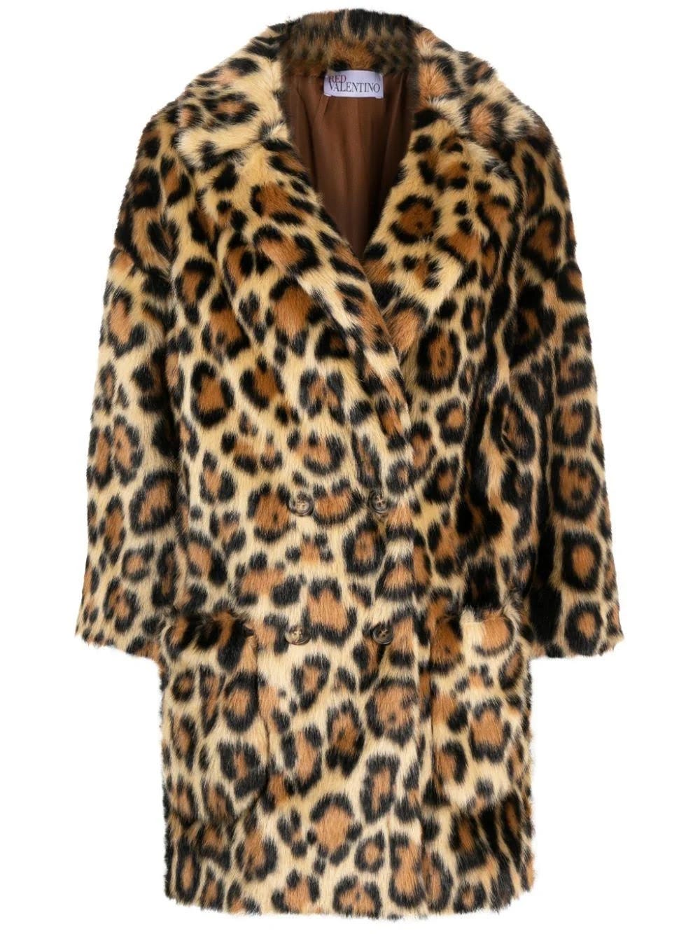Cheetah Print Faux Fur Coat from Valentino | Image