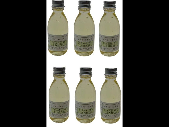 archive-green-tea-willow-cleansing-shampoo-lot-of-6-each-1-5-oz-bottles-1