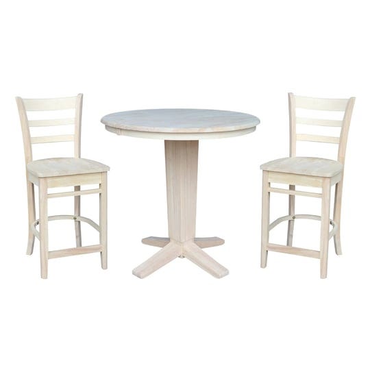 36-solid-wood-round-counter-height-extension-table-with-12-leaf-and-2-stools-1