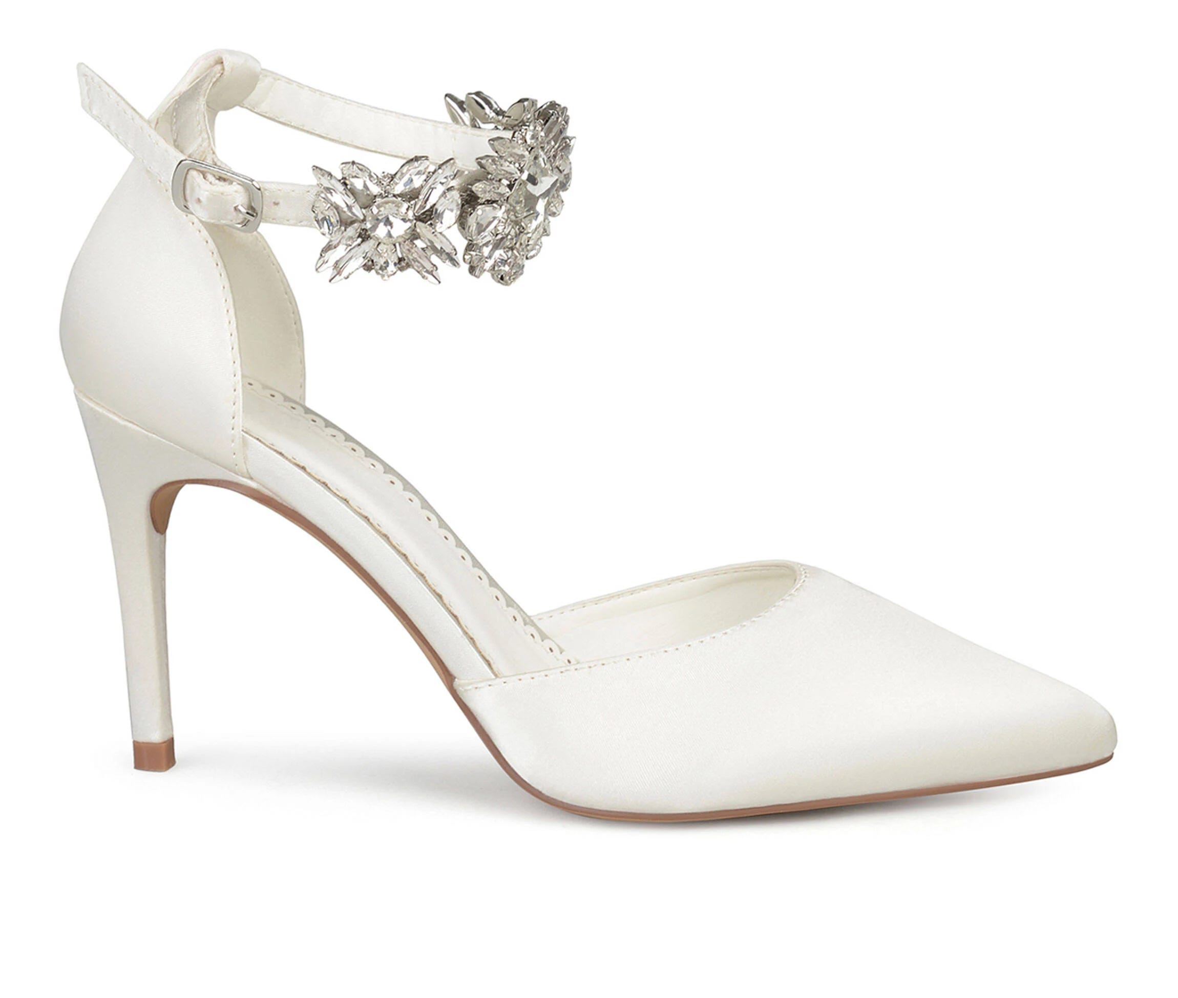 Chic White Stiletto Heels by Journee Collection | Image