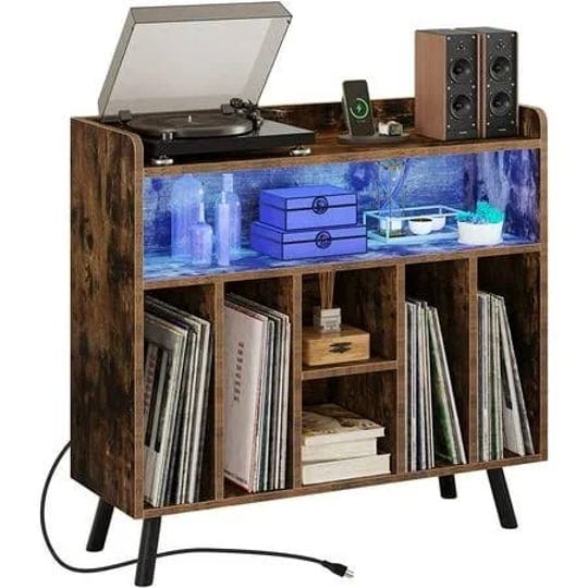 dextrus-record-player-stand-with-power-outlets-and-led-lights-vinyl-record-storage-table-turntable-s-1