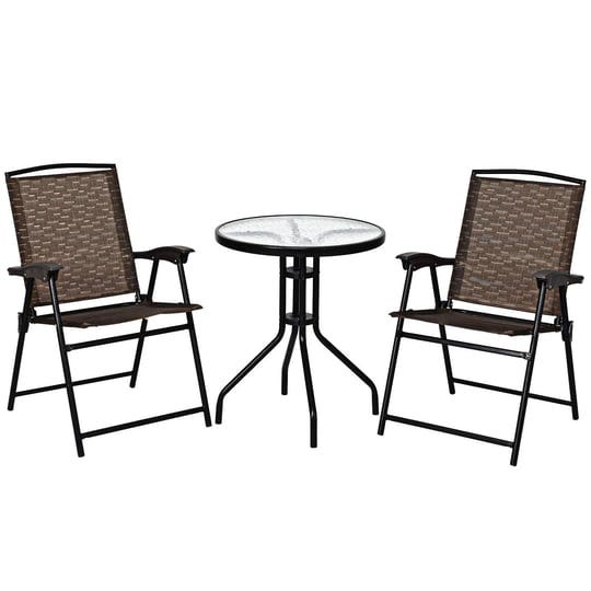 tangkula-3-pieces-patio-bistro-set-outdoor-folding-chairs-table-set-1