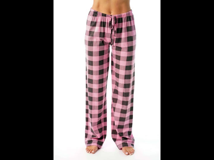 just-love-women-buffalo-plaid-pajama-pants-sleepwear-1x-pink-charcoal-buffalo-plaid-1