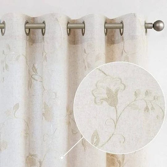 curtainking-linen-curtains-floral-embroidery-window-curtains-63-inch-farmhouse-light-filtering-drape-1