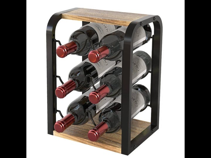 j-jackcube-design-rustic-wood-6-bottles-wine-rack-for-countertop-3-tier-free-standing-wine-bottle-ho-1