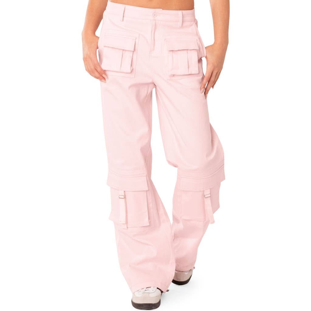 Quality Pink Cargo Pants by Edikted | Image