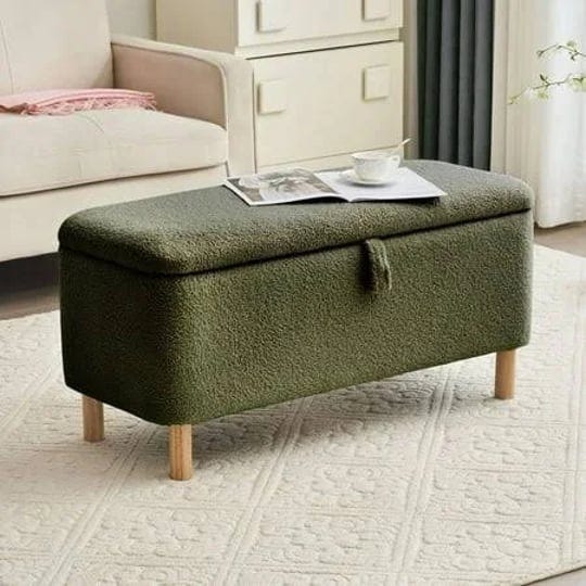 comfort-stretch-39-3-inch-length-storage-ottoman-bench-for-living-roomgreen-bedroom-bench-with-entry-1