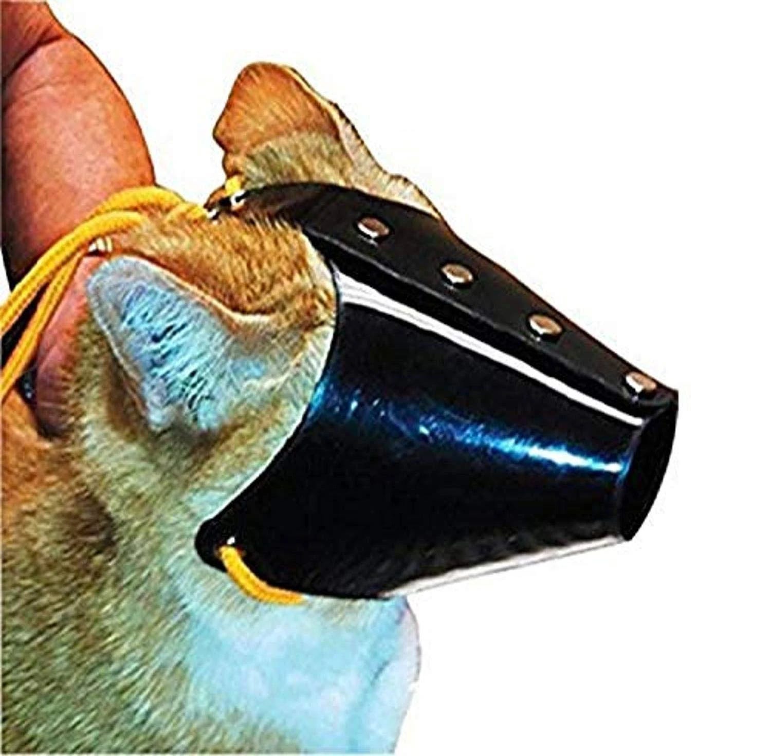 Premium Water-Resistant Cat Muzzle with Easy Release Snap Buckle | Image