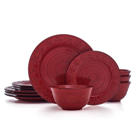 pfaltzgraff-trellis-snowflakes-12-piece-dinnerware-set-service-for-4-red-1