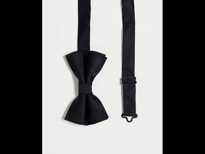 asos-design-satin-bow-tie-in-black-1