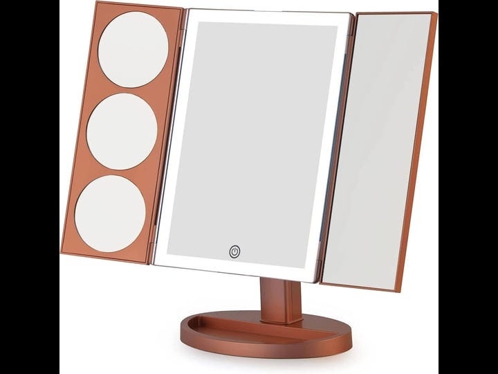 mirrorvana-xlarge-vanity-mirror-with-lights-extravagant-trifold-led-lighted-makeup-mirror-with-3x-5x-1