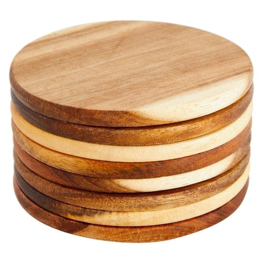 acacia-wood-drink-coasters-dark-brown-8-pack-1