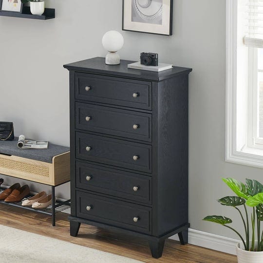 drawers-dresser-for-bedroom-black-5-drawer-1