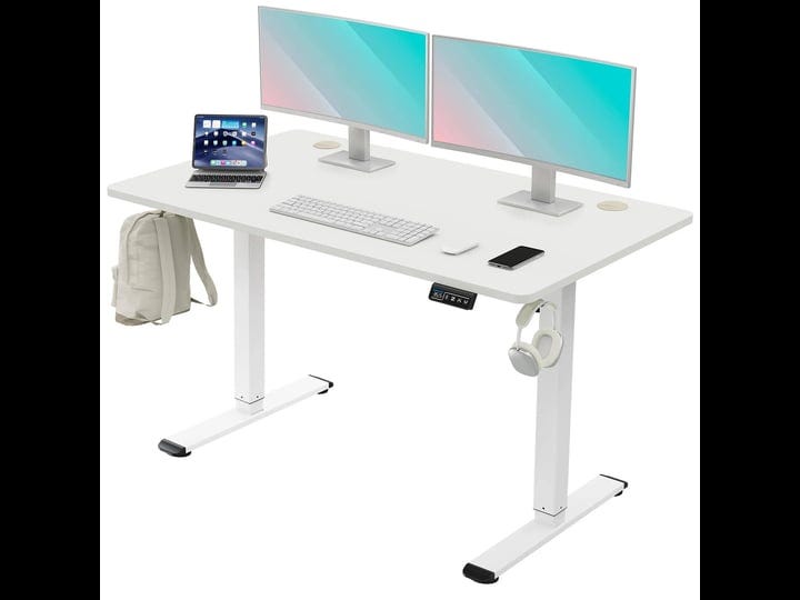 mountup-height-adjustable-electric-standing-desk-whole-piece-48-x-24-inches-quick-assembly-sit-stand-1