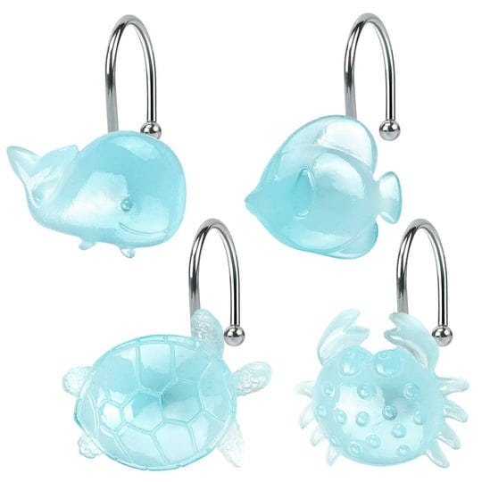 decorative-sea-life-shower-curtain-hooks-funny-ocean-animal-collection-cute-bathroom-dcor-for-kids-g-1