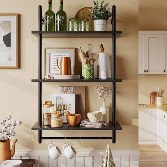bestier-floating-shelves-for-wall-23-6-wall-mounted-kitchen-shelves-with-towel-rack-over-toilet-pipe-1
