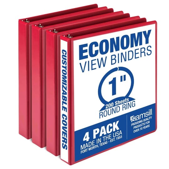 samsill-economy-3-ring-binder-organizer-1-5-inch-round-ring-binder-customizable-clear-view-cover-red-1