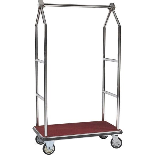 aarco-lc-2c-bellmans-chrome-luggage-cart-1