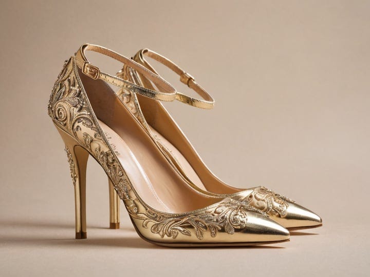 Gold-Pointed-Toe-Heels-3