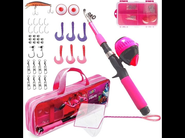 play22-kids-fishing-pole-pink-40-pc-kids-fishing-rod-and-reel-combos-fishing-poles-for-youth-kids-in-1