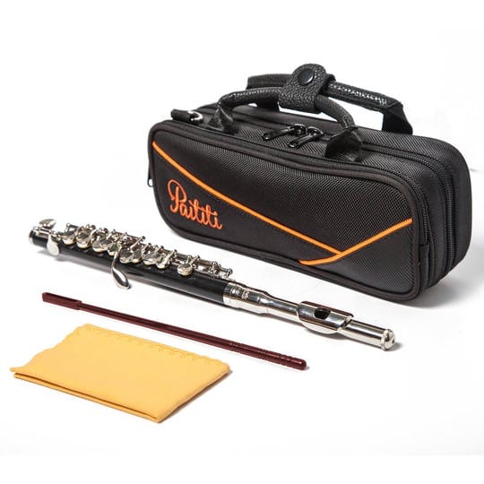 paititi-professional-centertone-composite-wood-piccolo-flute-silver-plated-head-joint-ebonite-body-w-1