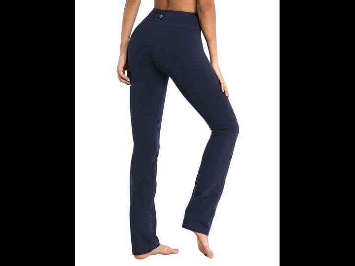 bubblelime-29313335-4-styles-womens-straight-legs-yoga-pants-tummy-control-straight-leg-darknavy-l-3-1