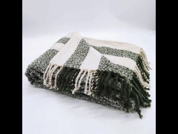 better-homes-gardens-green-stripe-boucle-throw-blanket-oversized-throw-1