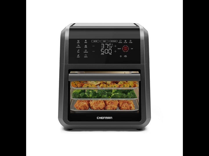 chefman-air-fryer-oven-12-quart-6-in-1-multi-function-digital-timer-and-touchscreen-black-1