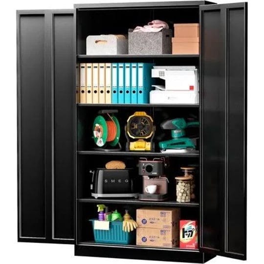 metal-garage-storage-cabinet-with-lock-72-inch-h-storage-cabinets-with-doors-and-adjustable-shelves--1