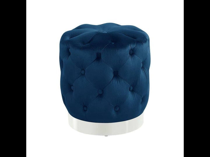 morden-fort-blue-round-tufted-velvet-ottoman-bench-footrest-for-entryway-14-75-in-d-x-14-75-in-w-x-2