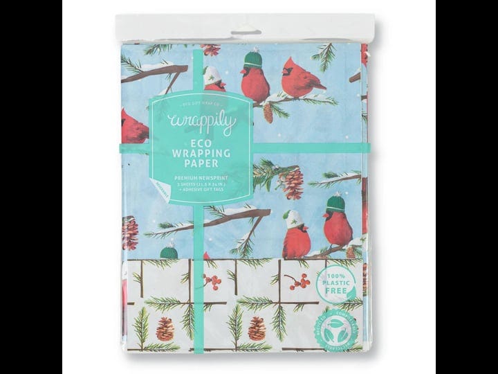 recycled-christmas-holiday-wrapping-paper-winter-cardinals-1