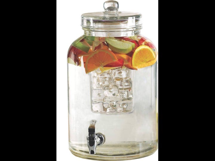 brington-cold-beverage-glass-dispenser-with-ice-insert-and-fruit-infuser-1