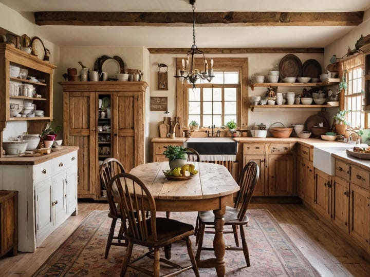 Country-Farmhouse-Oval-Kitchen-Dining-Tables-4