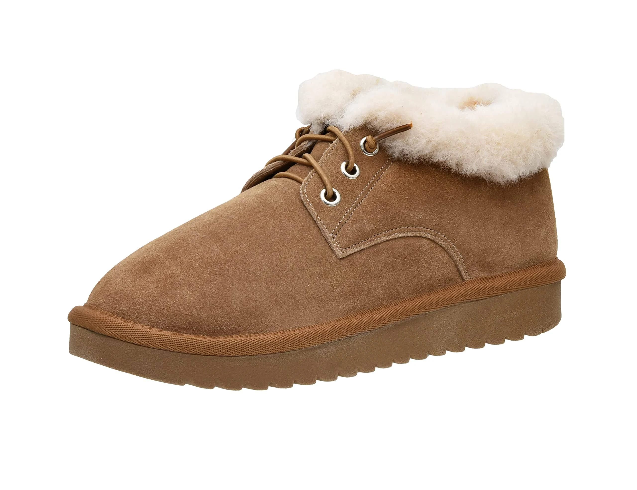 Cozy Suede Pull-on Boot with Memory Foam Insoles | Image