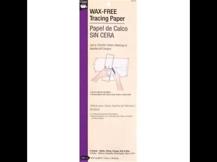 dritz-wax-free-tracing-paper-assorted-5-pc-sewing-tools-sewing-supplies-joann-fabric-and-craft-store-1