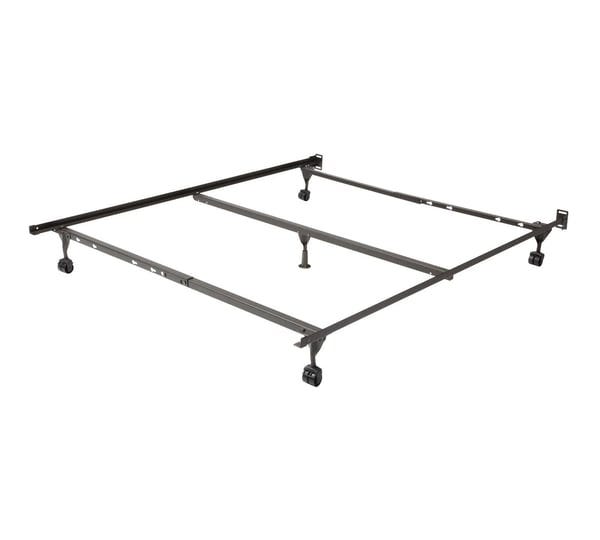 glenwillow-home-insta-lock-bed-frame-with-wheels-size-queen-1