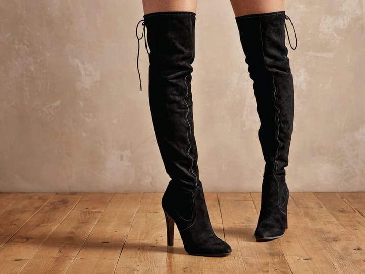 Suede-Thigh-High-Boots-Black-4