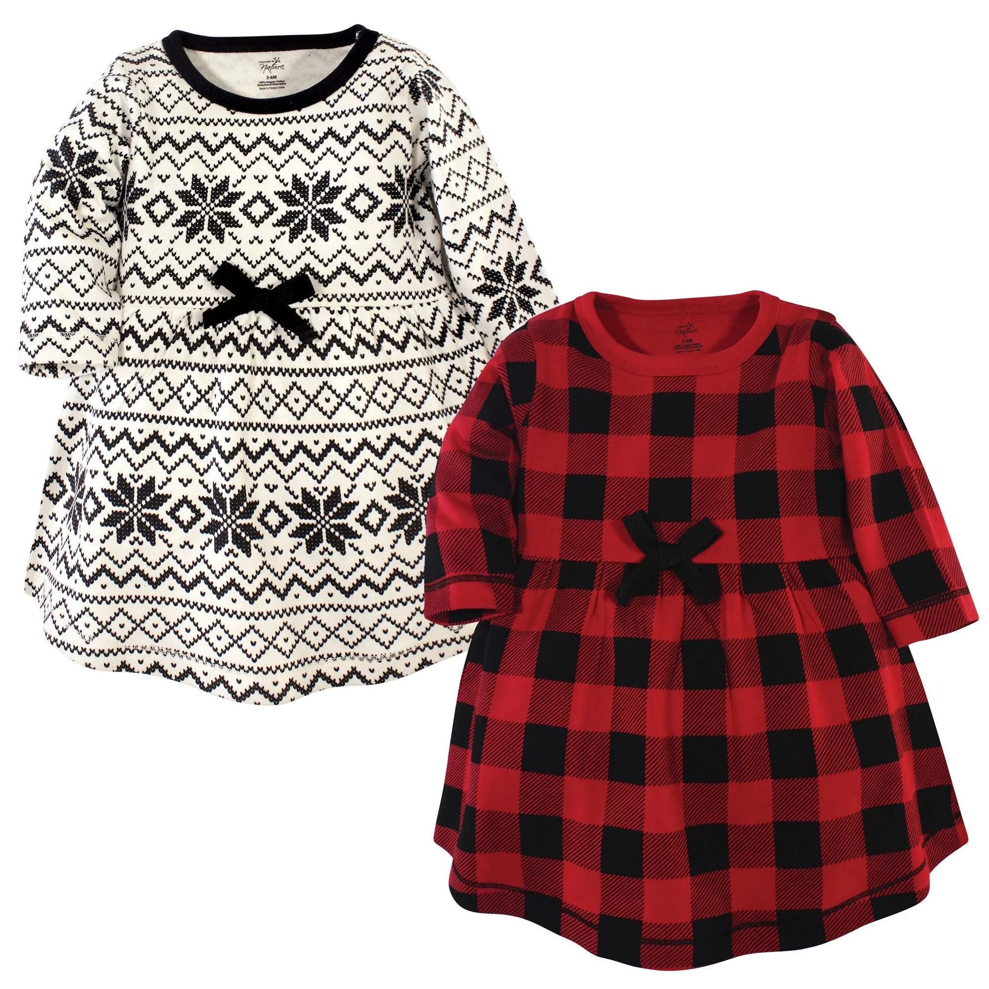 Organic Cotton Long-Sleeve Dresses for Juniors | Image