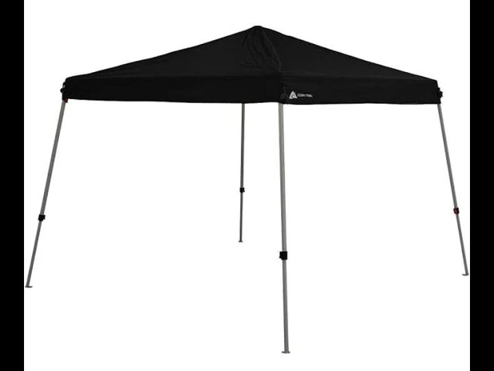 ozark-trail-10-x-10-instant-slant-leg-canopy-black-outdoor-canopy-size-10-x-11