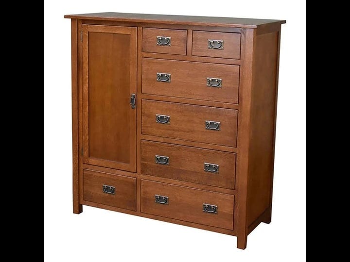 crafters-and-weavers-craftsman-7-drawer-solid-wood-chest-in-cherry-1