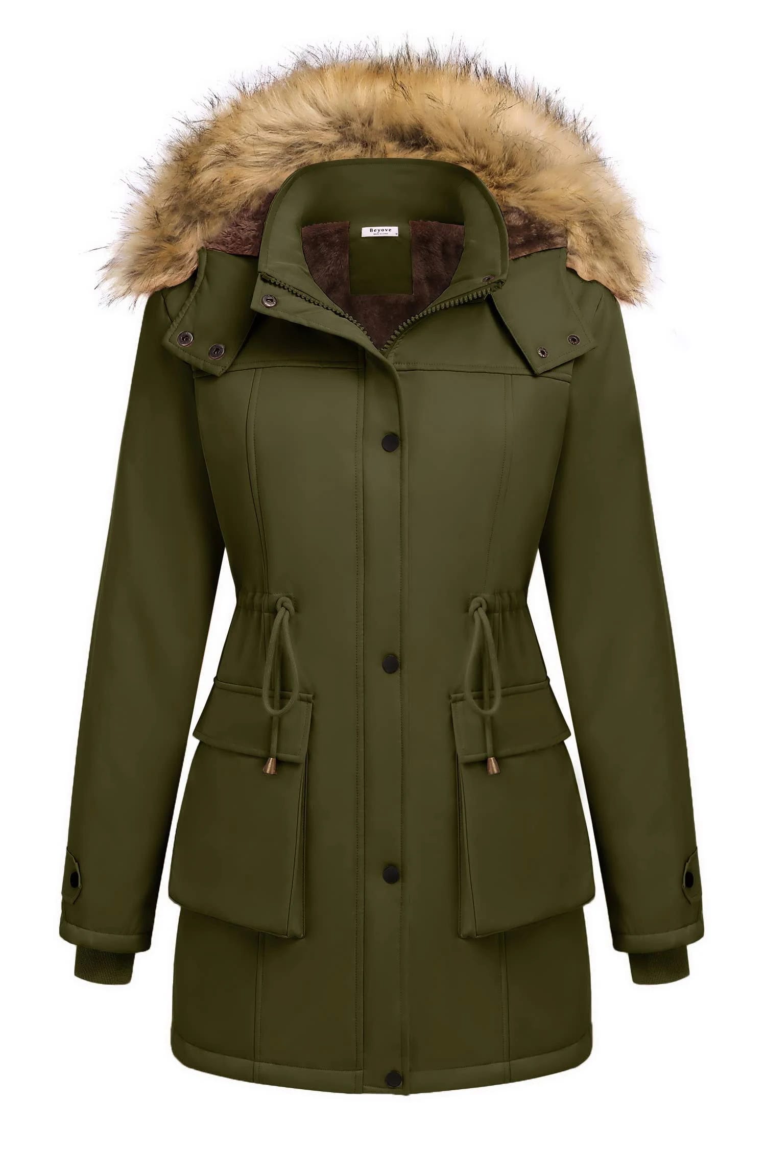 Women's Winter Parka with Faux Fur: Stylish, Comfortable, and Versatile Outwear | Image