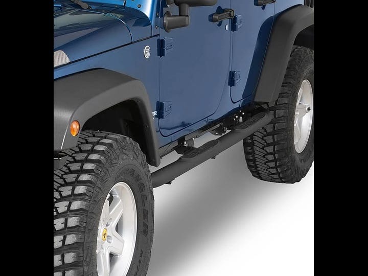 rampage-8828-jeep-wrangler-jk-3-inch-tubular-side-step-bars-textured-black-1