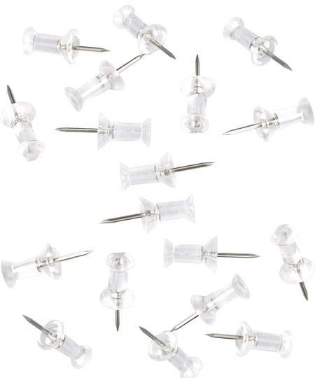 willrain-100-pack-push-pins-tacks-clear-plastic-head-steel-pointthumb-tacks-for-wall-corkboard-map-c-1